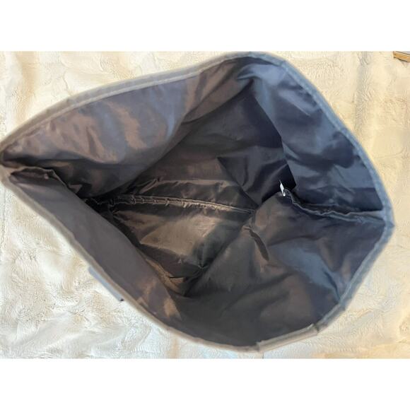 New Pampered Chef Consultant Canvas Bag Shoulder Tote Green PC Logo Lined Square - Picture 4 of 4